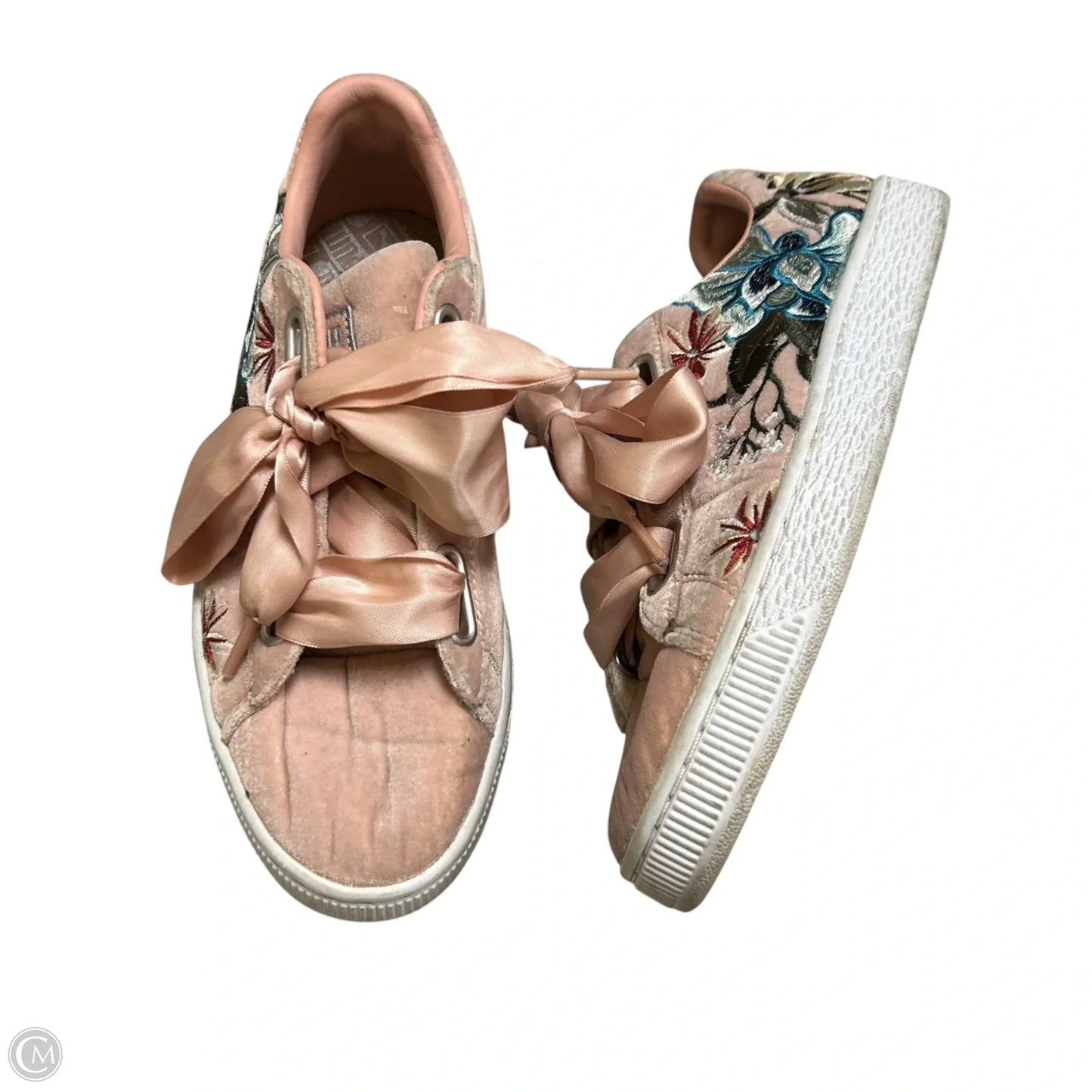 Shoes Sneakers By Puma In Pink, Size: 7