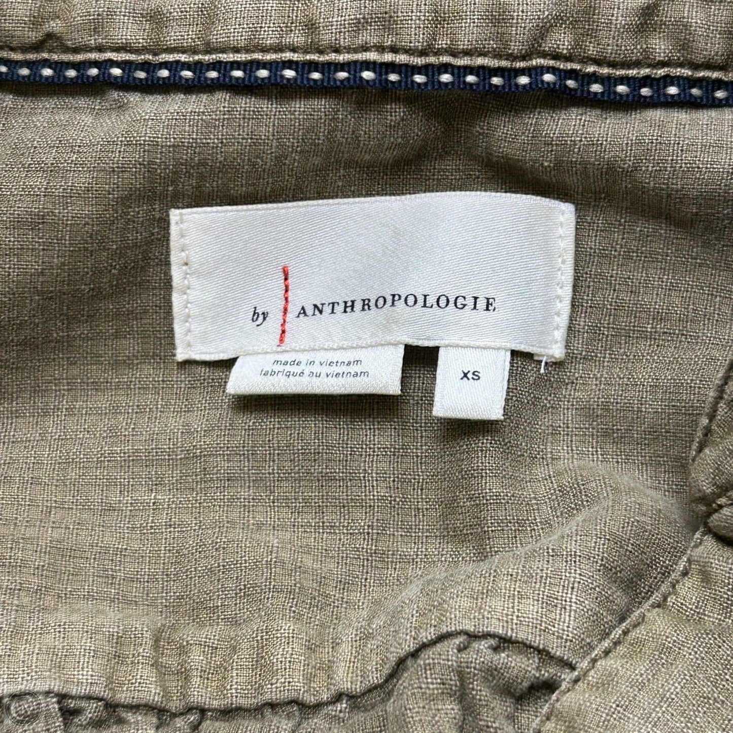 Dress Casual Short By Anthropologie In Green, Size: Xs