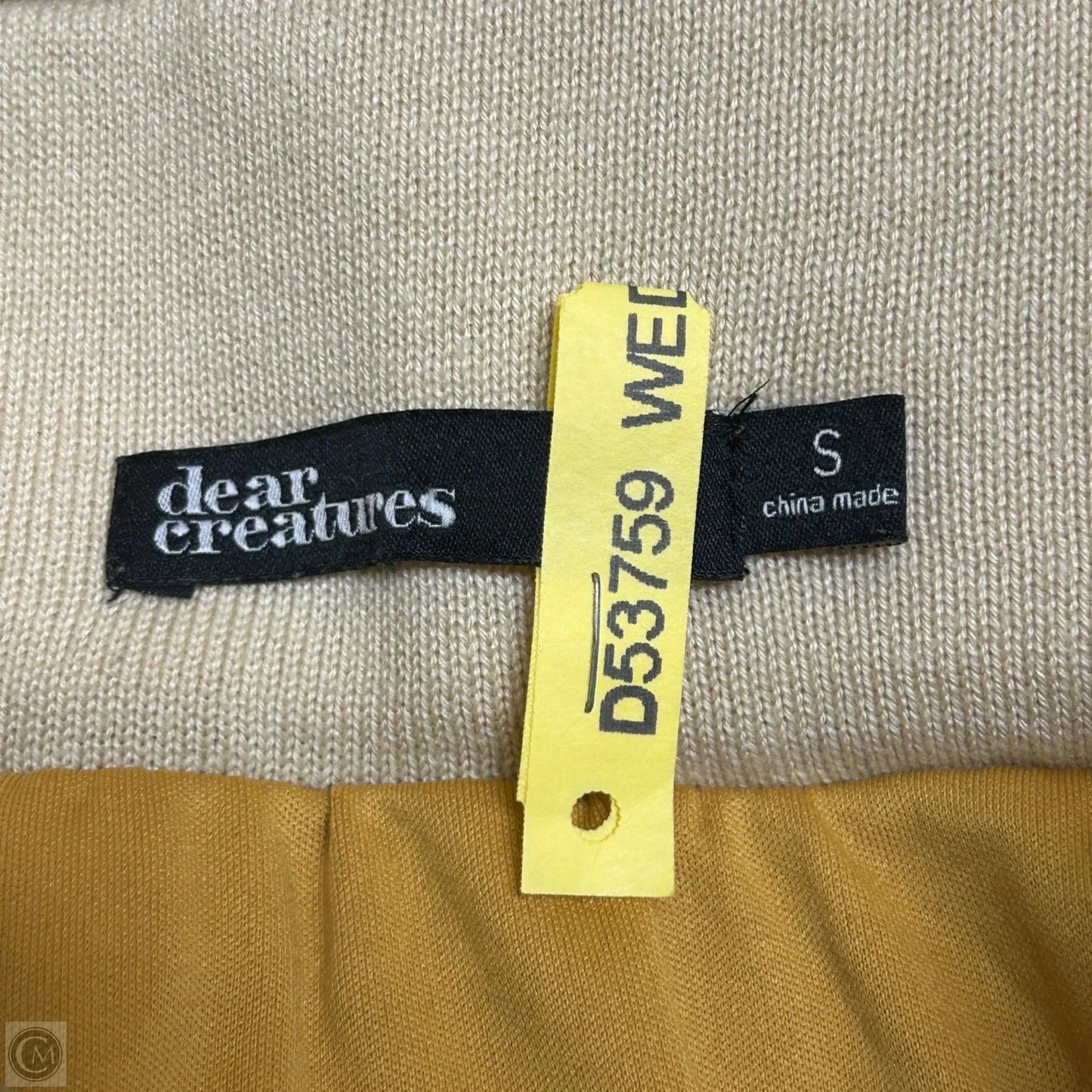 Skirt Maxi By Dear Creatures In Yellow, Size: S