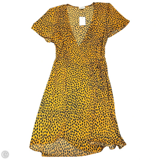 Dress Casual Short By J. Crew In Black & Orange, Size: Xs