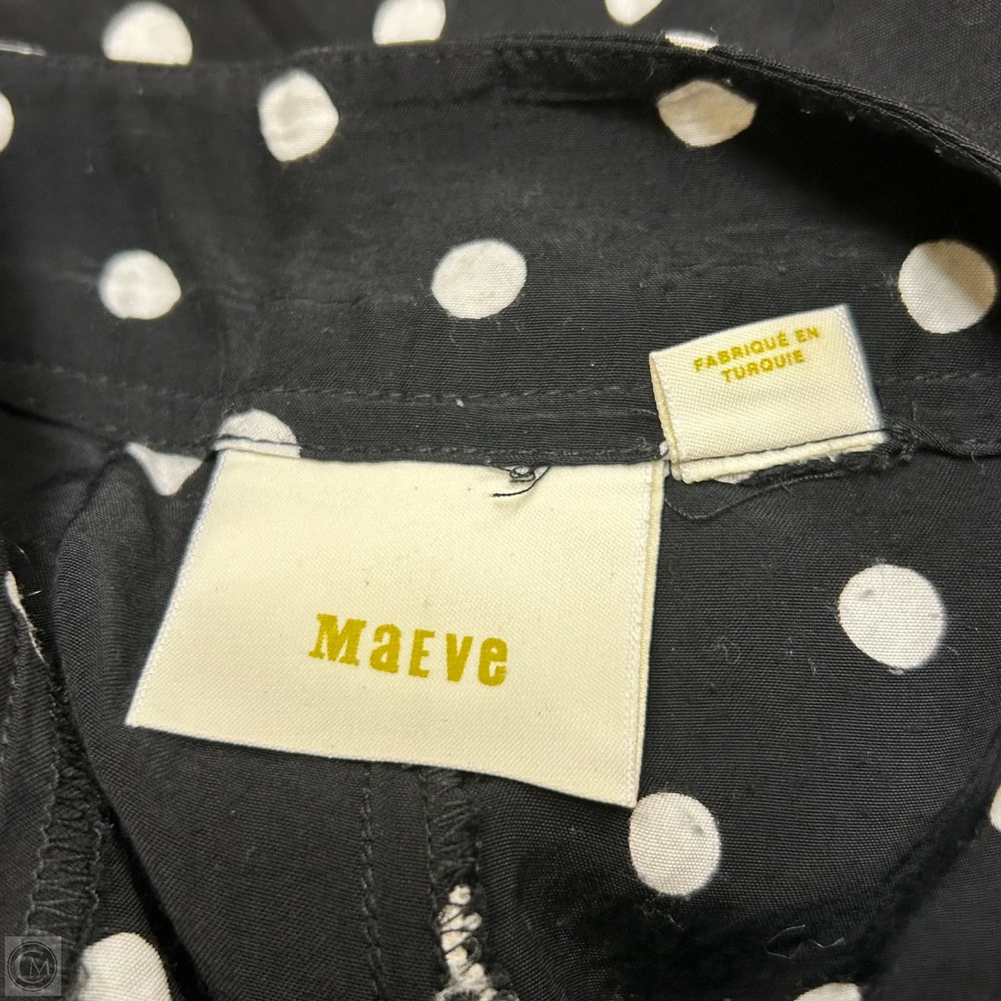 Pants Lounge By Maeve In Black & White, Size: 2