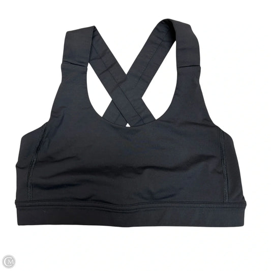 Athletic Bra By Lululemon In Black, Size: 6