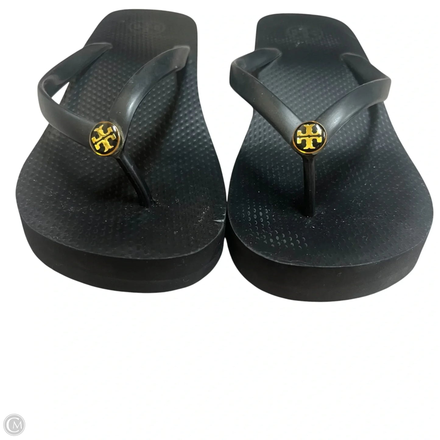 Sandals Designer By Tory Burch In Black, Size: 9