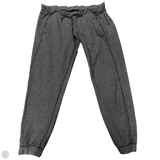 Athletic Pants By Lululemon In Grey, Size: 12