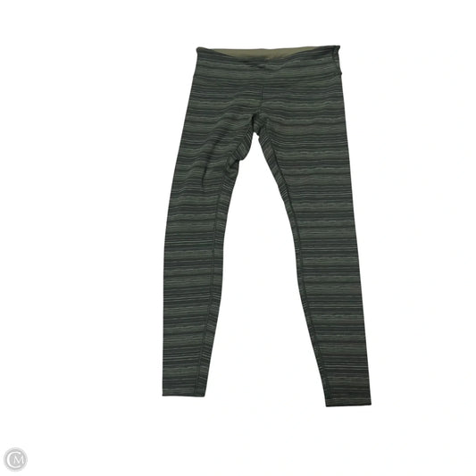Athletic Leggings By Lululemon In Green, Size: 12