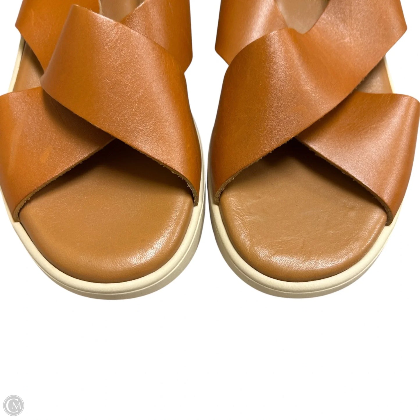 Sandals Flats By Bertuchi In Orange, Size: 8