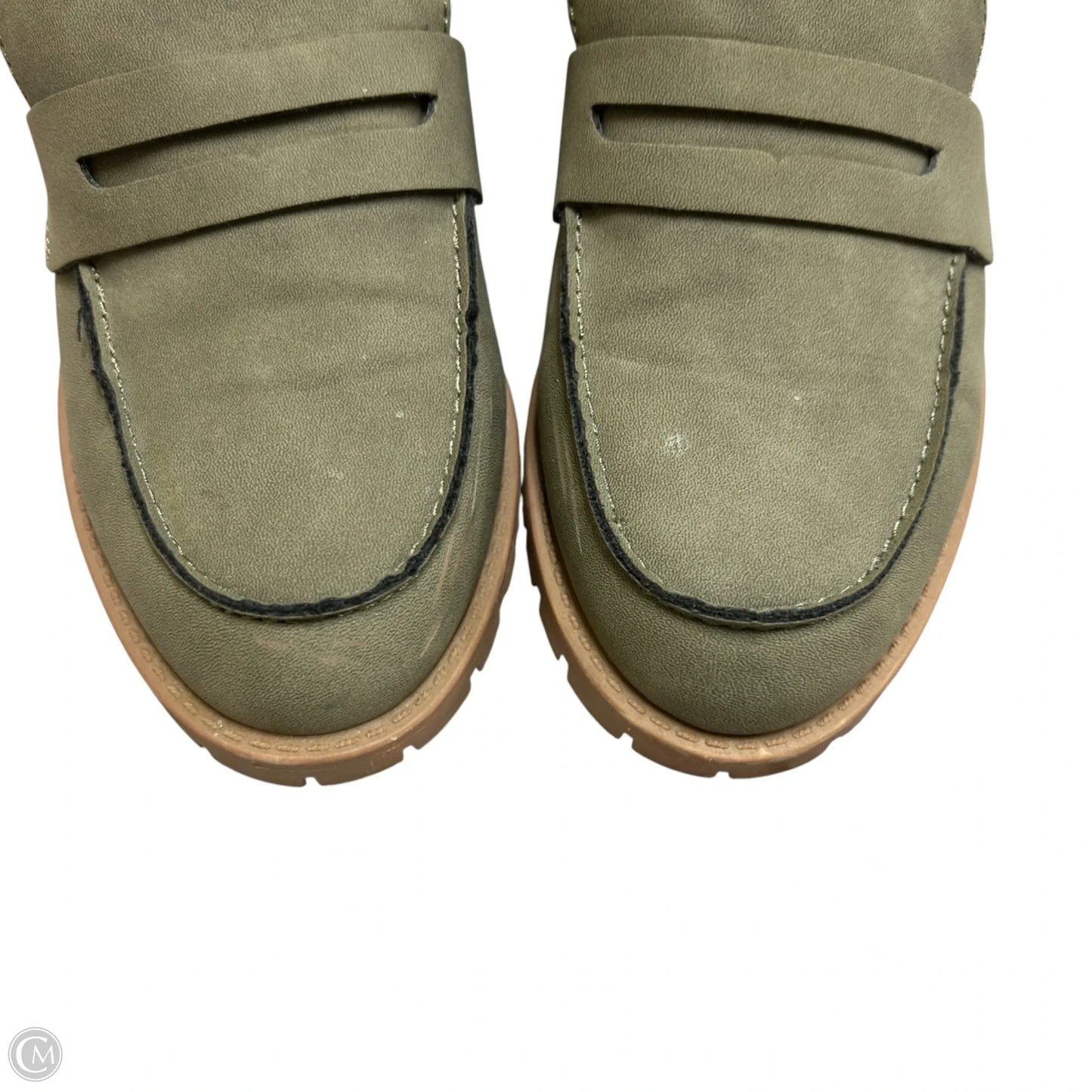 Shoes Flats By Me Too In Green, Size: 7.5