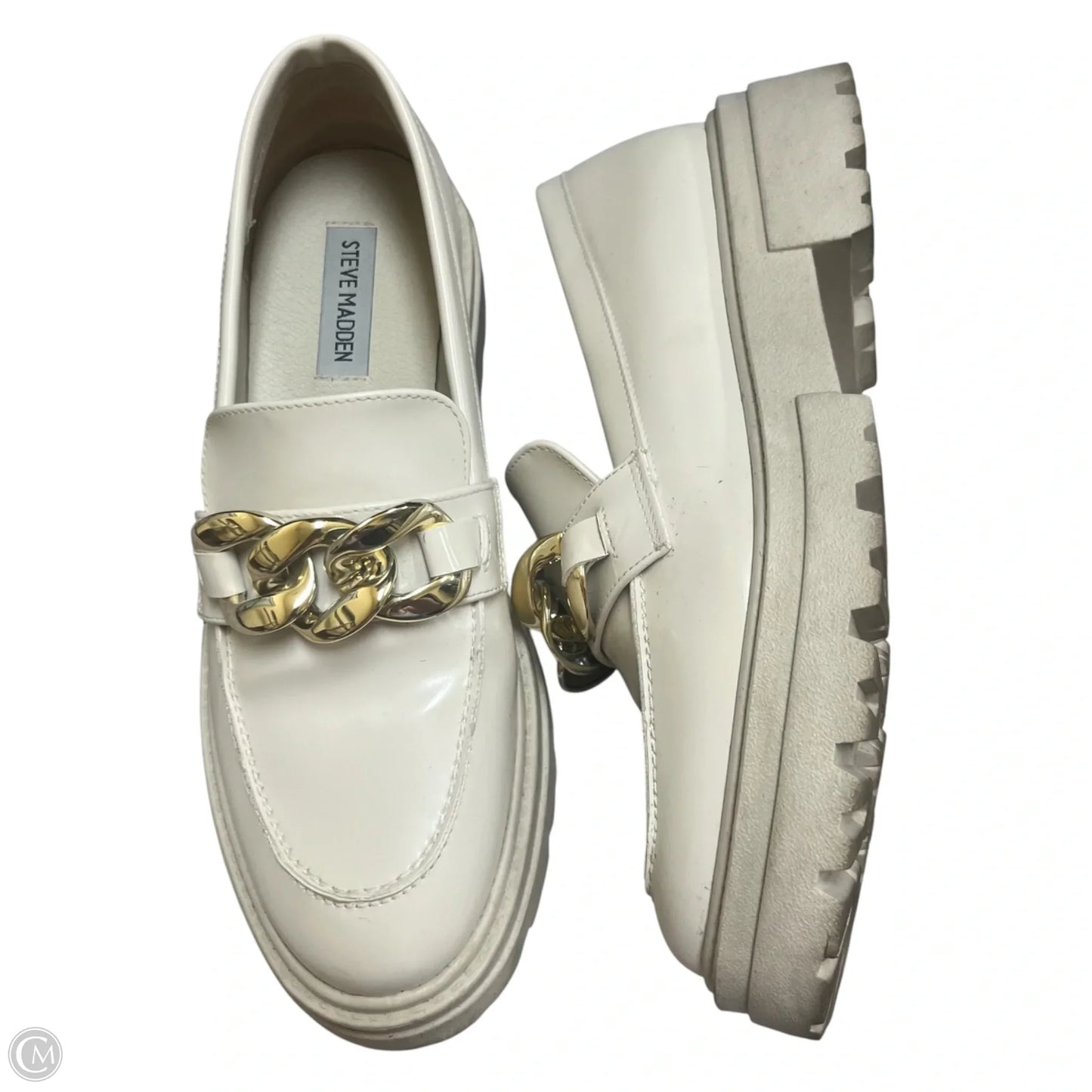Shoes Flats By Steve Madden In Ivory, Size: 7.5