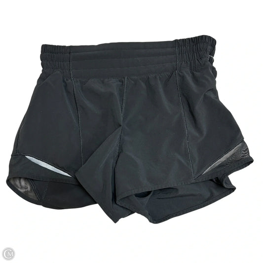 Athletic Shorts By Lululemon In Black, Size: 4