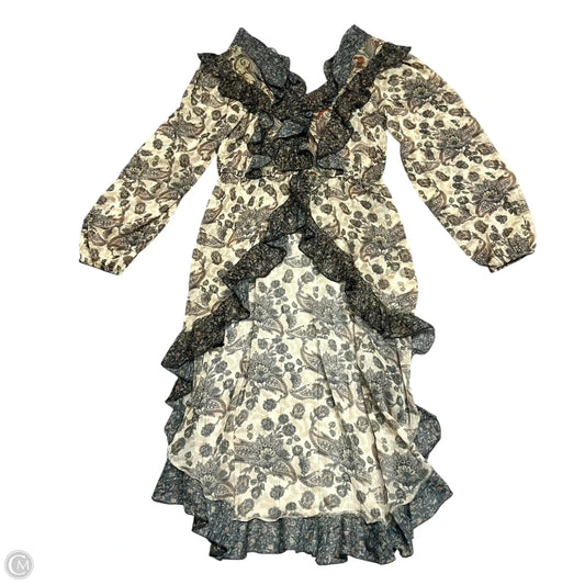 Dress Casual Midi By Let Me Be In Green, Size: Xs