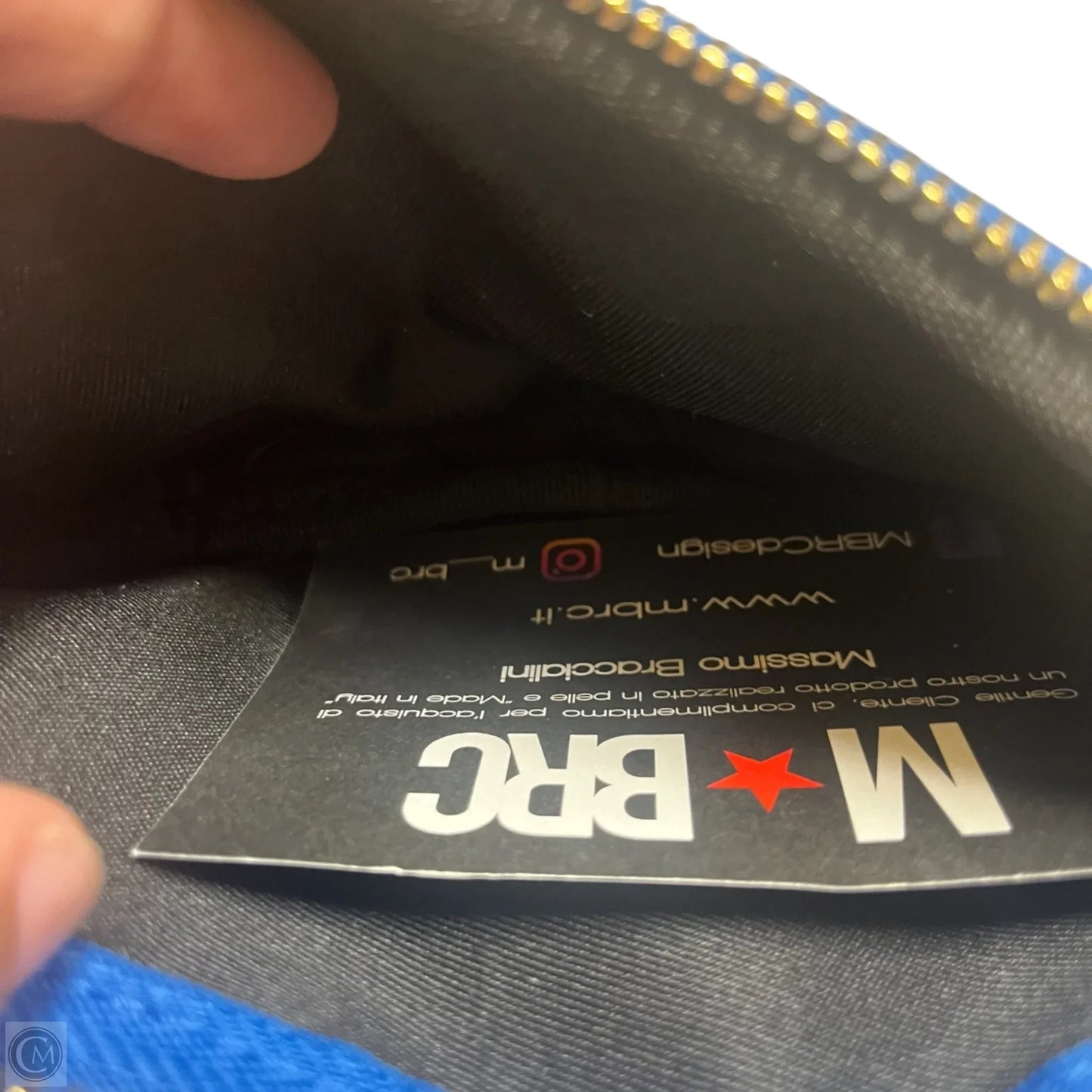 Crossbody Leather By M Brc, Size: Small