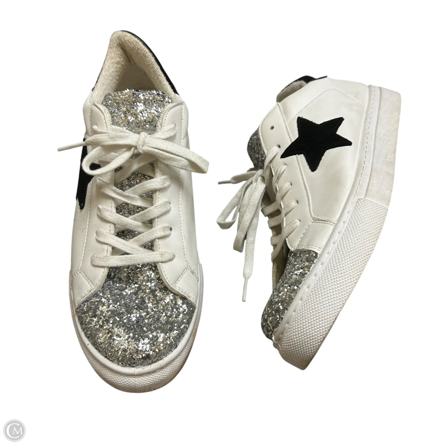 Shoes Sneakers By Steve Madden In White, Size: 10