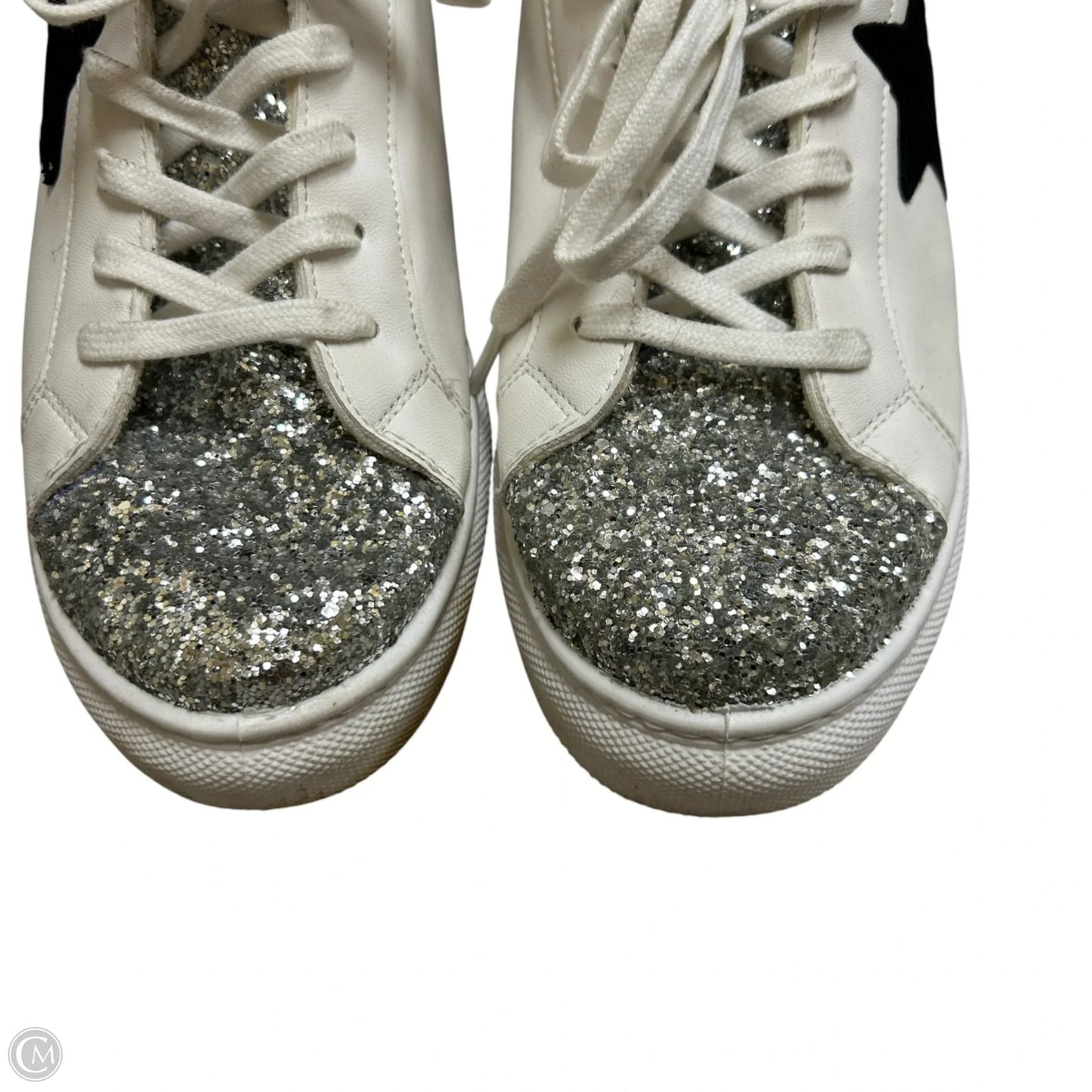 Shoes Sneakers By Steve Madden In White, Size: 10