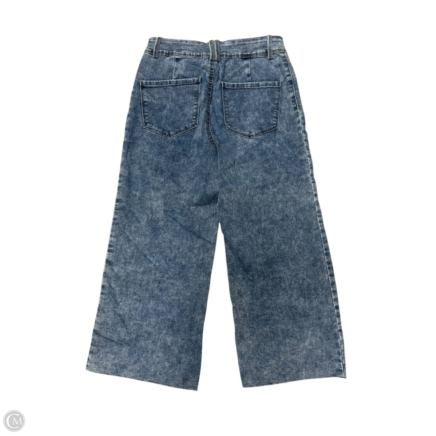 Jeans Wide Leg By Rewash In Blue Denim, Size: 8