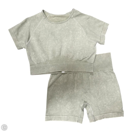 Athletic Shorts 2pc In Green, Size: L