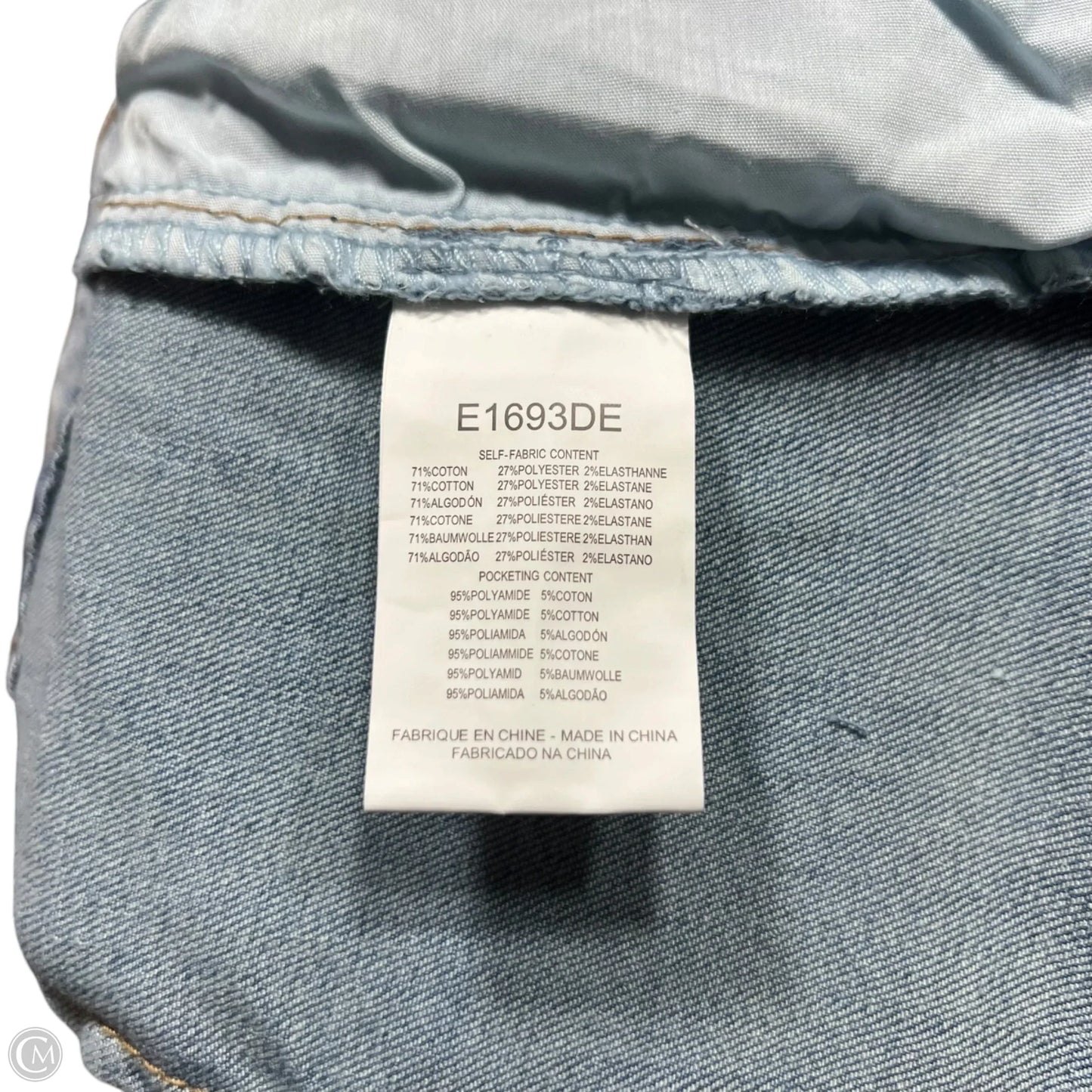 Jeans Wide Leg By Molly Bracken In Blue Denim, Size: 10