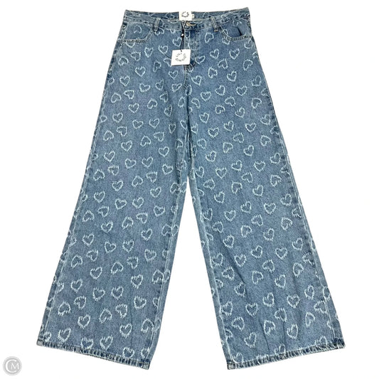 Jeans Wide Leg By Lili Sidonio In Blue Denim, Size: 2