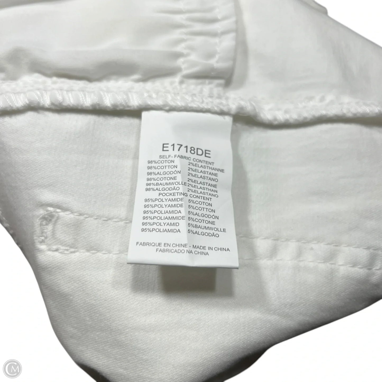 Jeans Straight By Molly Bracken In White Denim, Size: 10