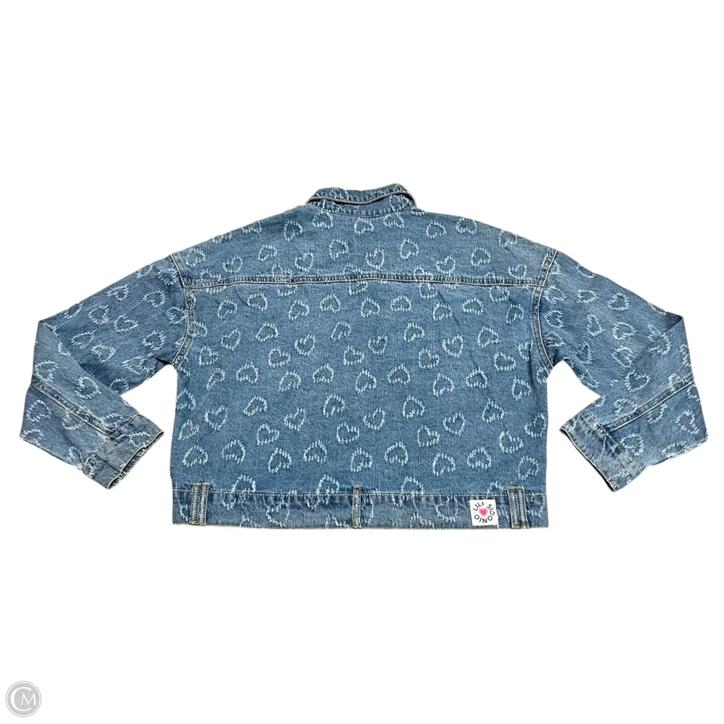 Jacket Denim By Lili Sidonio In Blue Denim, Size: Xl