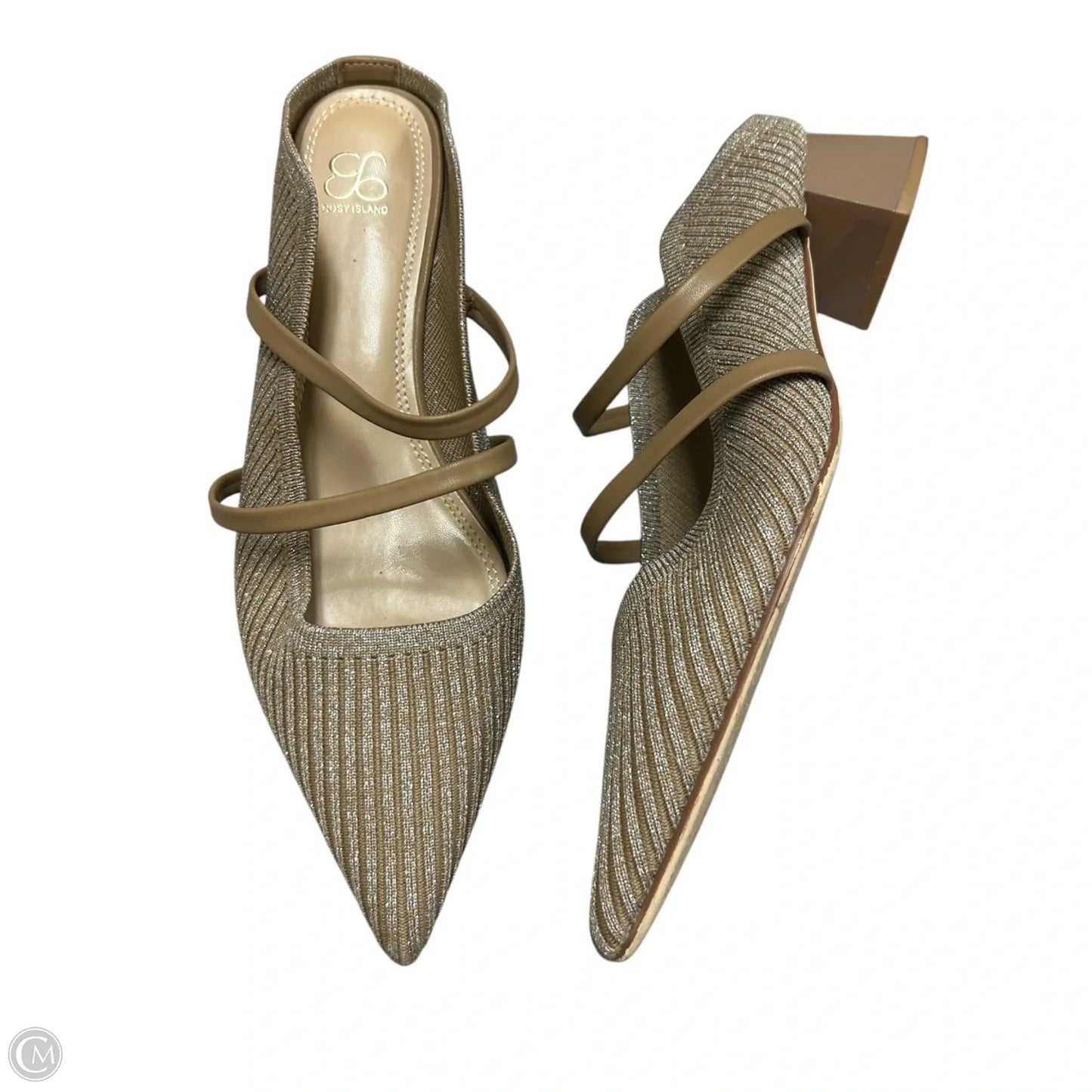 Shoes Heels Kitten By Cosy Shoes In Beige, Size: 7.5