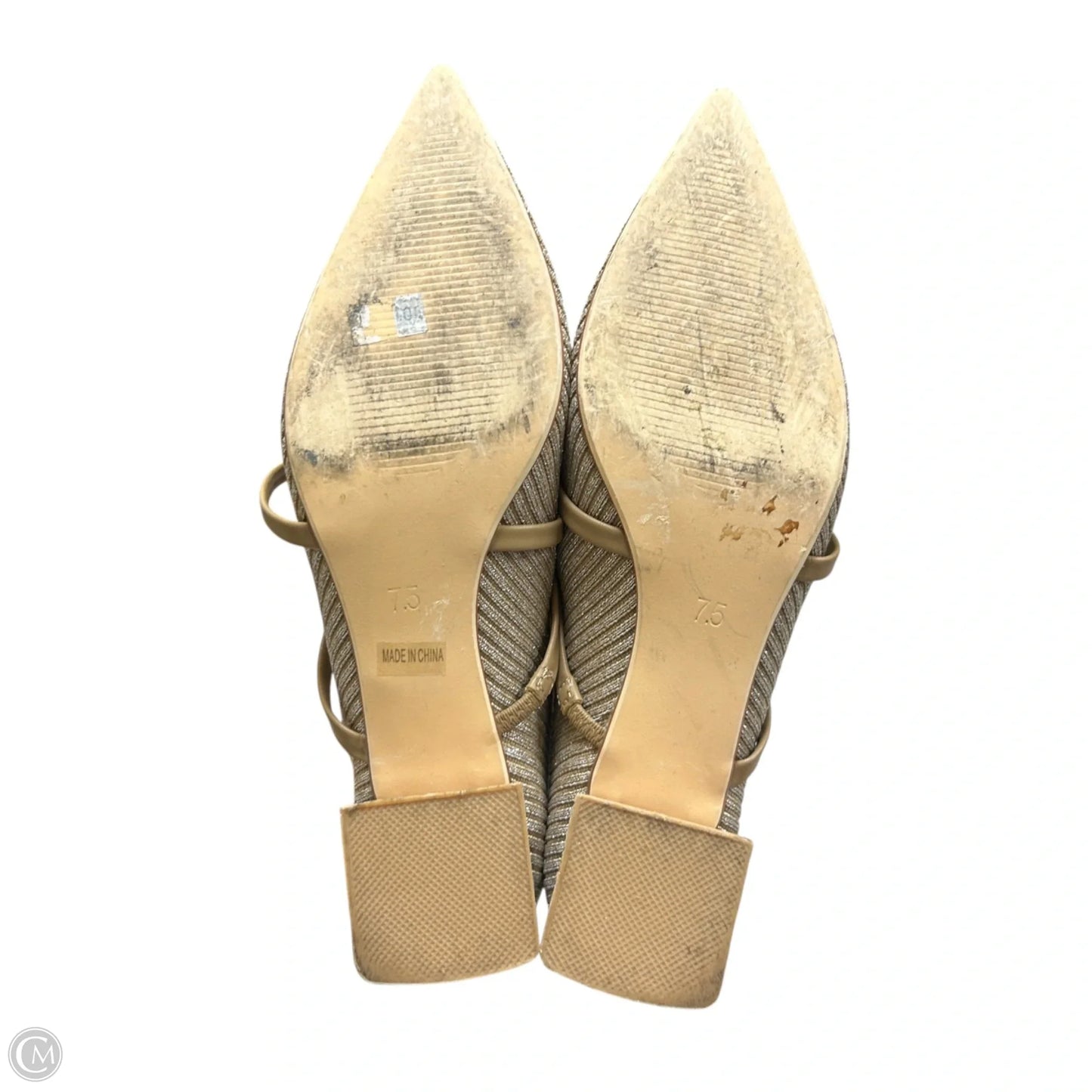 Shoes Heels Kitten By Cosy Shoes In Beige, Size: 7.5