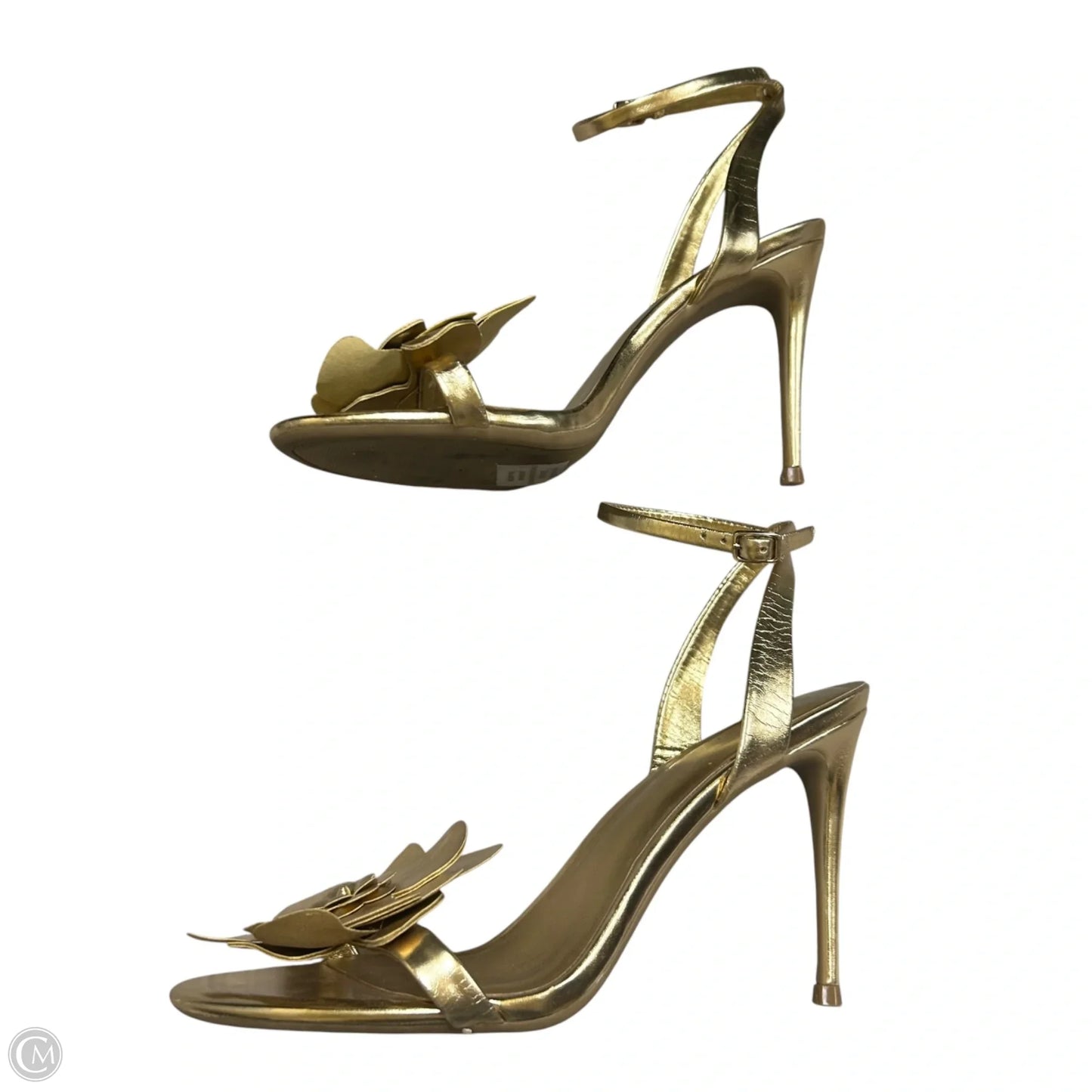 Shoes Heels Stiletto By Inc In Gold, Size: 8