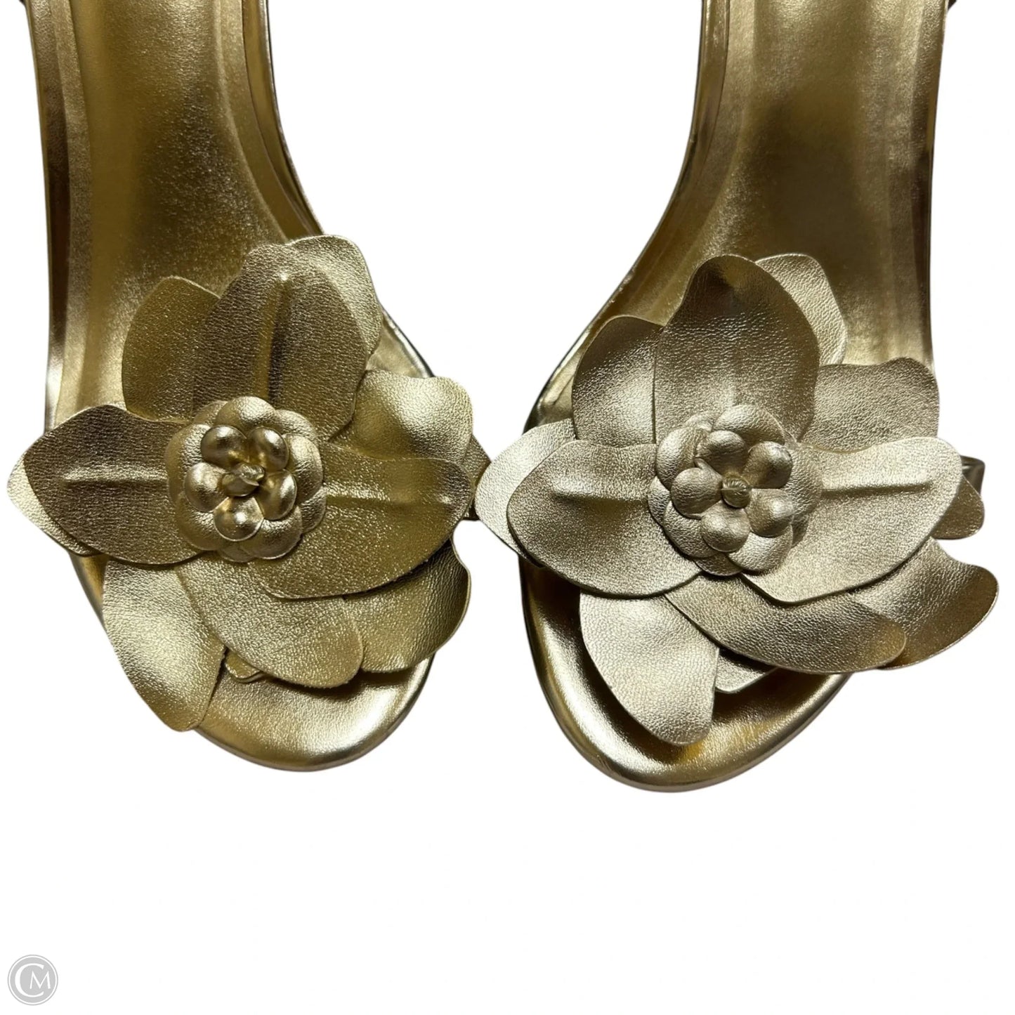 Shoes Heels Stiletto By Inc In Gold, Size: 8