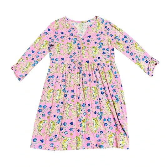 Dress Designer By Lilly Pulitzer In Pink, Size: M