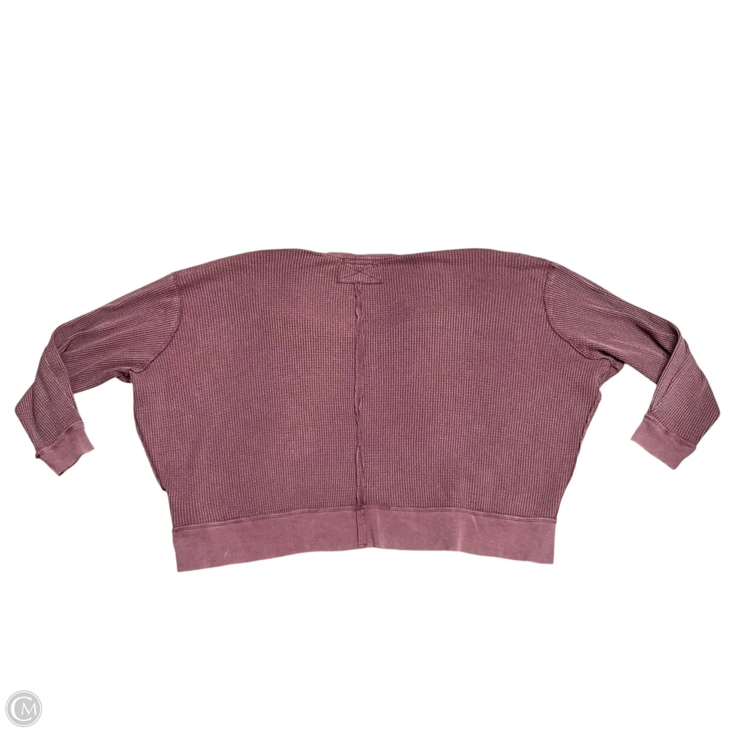 Sweatshirt Crewneck By We The Free In Maroon, Size: M