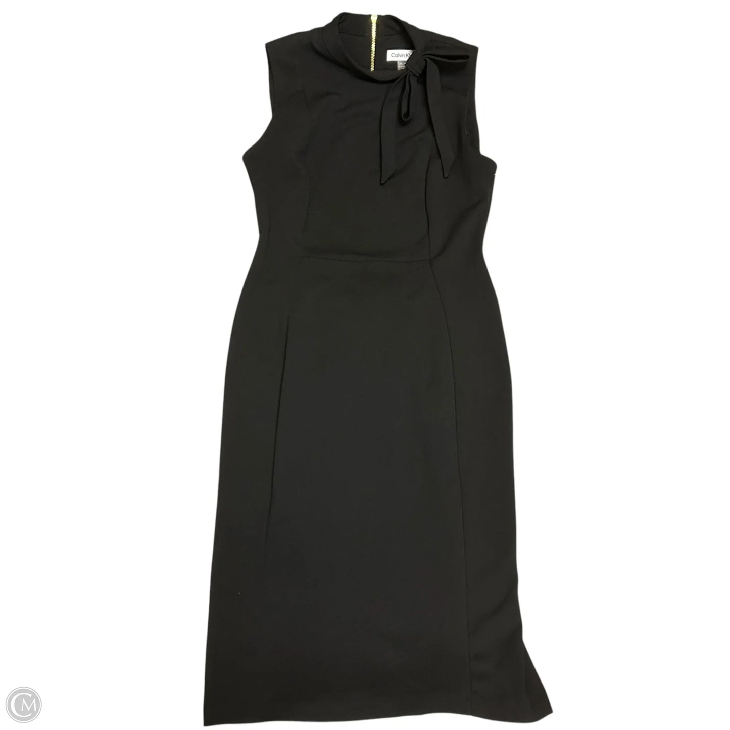 Dress Work By Calvin Klein In Black, Size: S