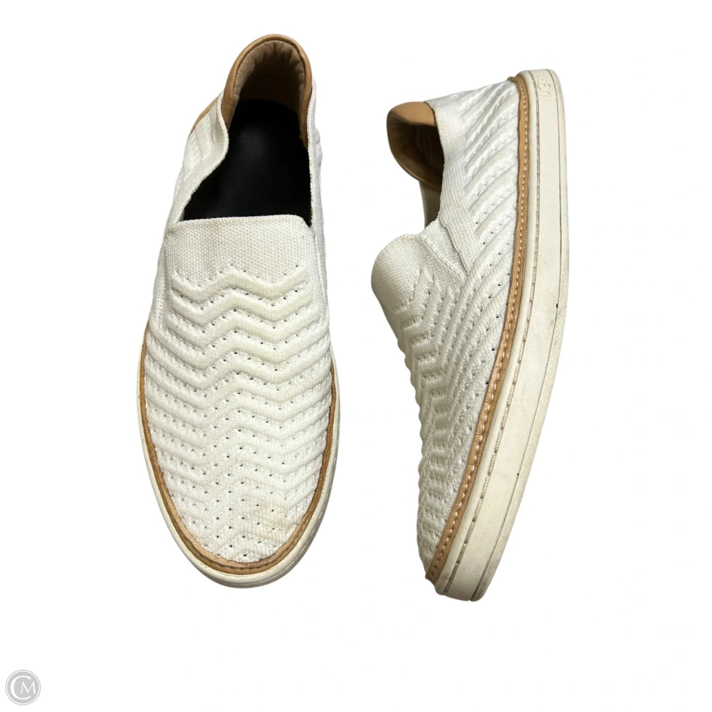Shoes Designer By Ugg In Cream, Size: 8.5