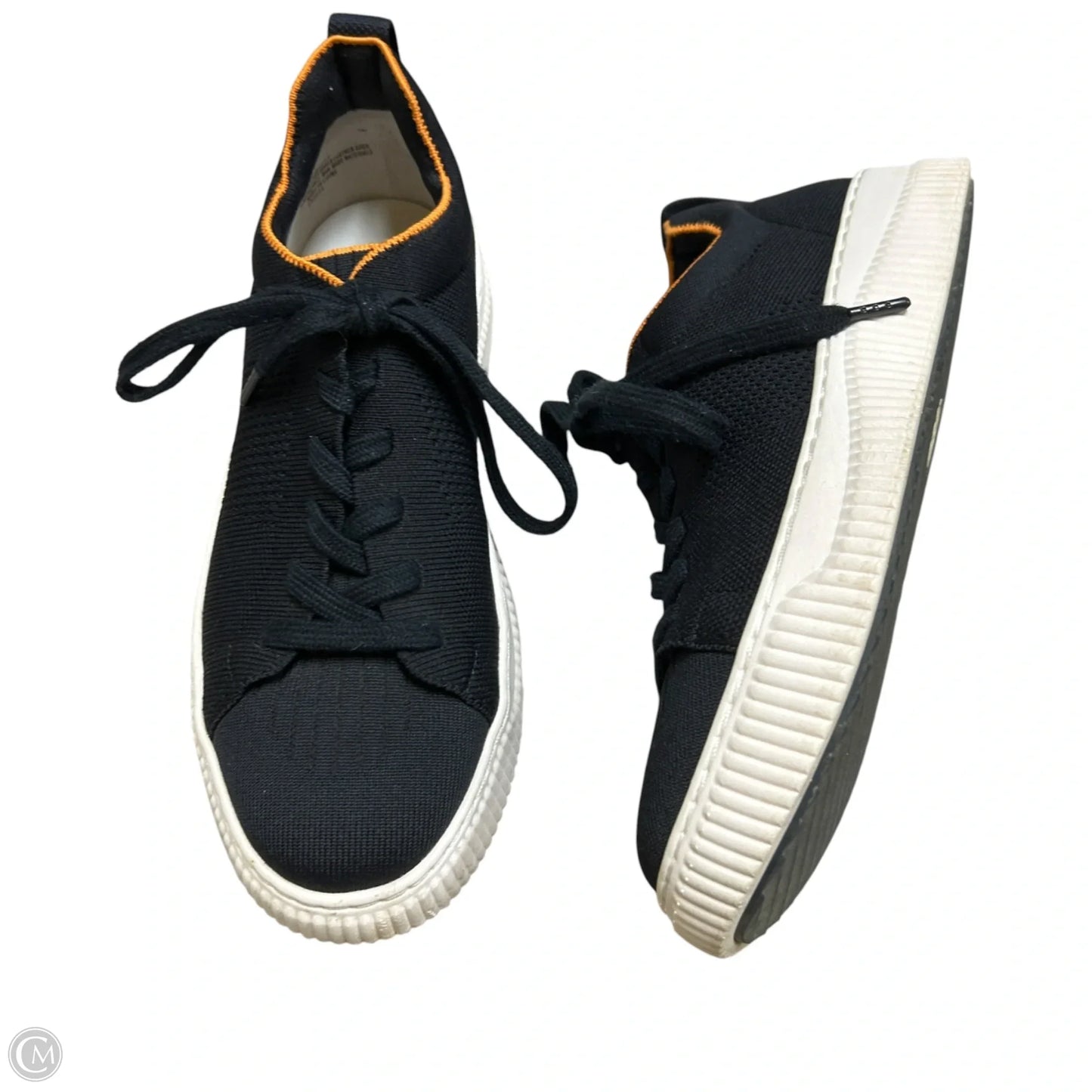 Shoes Sneakers By Sofft In Black & White, Size: 9