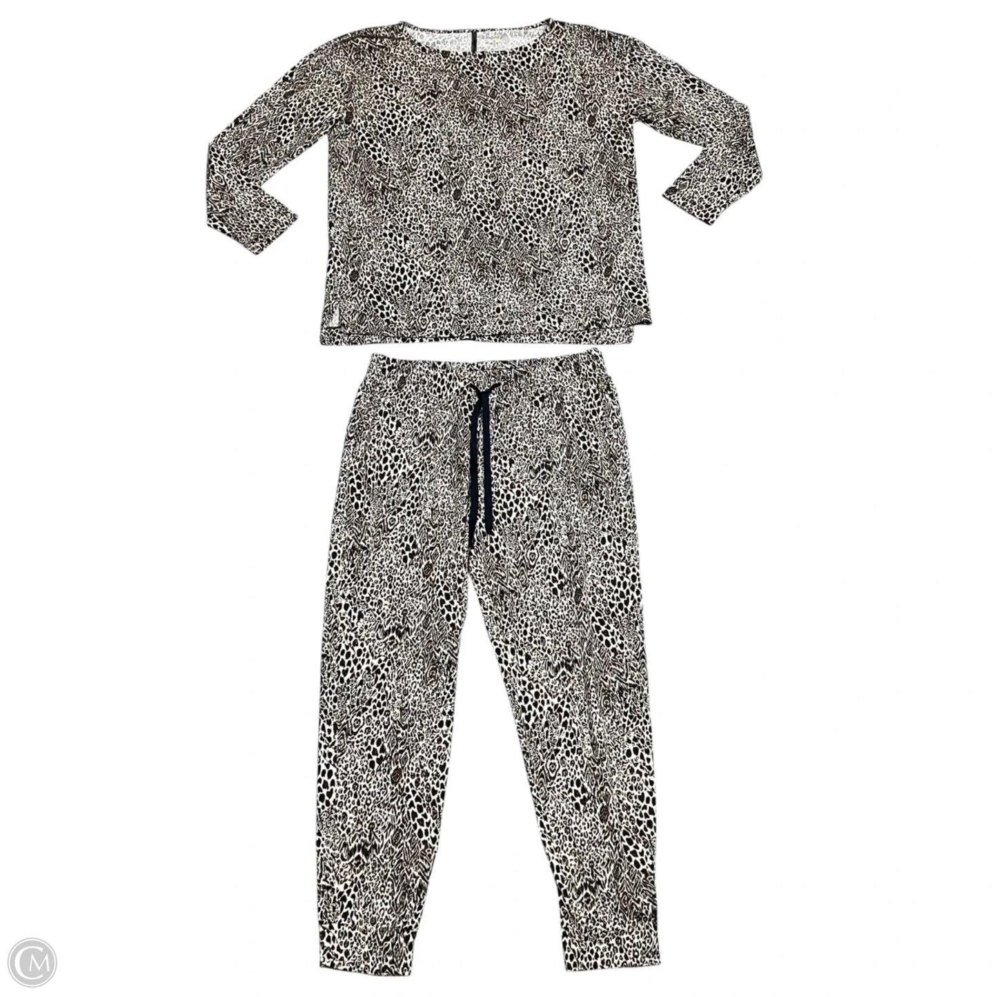 Pants 2pc Designer By Lilly Pulitzer In Animal Print, Size: M