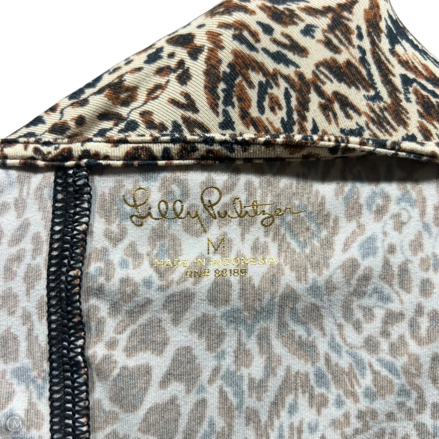 Pants 2pc Designer By Lilly Pulitzer In Animal Print, Size: M