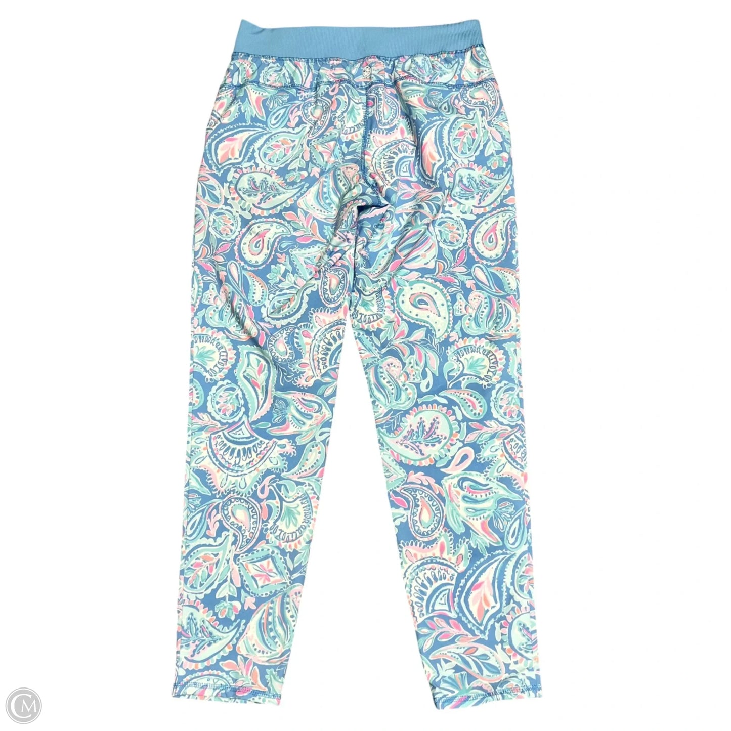 Pants Designer By Lilly Pulitzer In Blue & Pink, Size: S