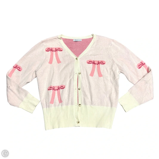 Sweater By Miss Sparkling In Pink, Size: Xl