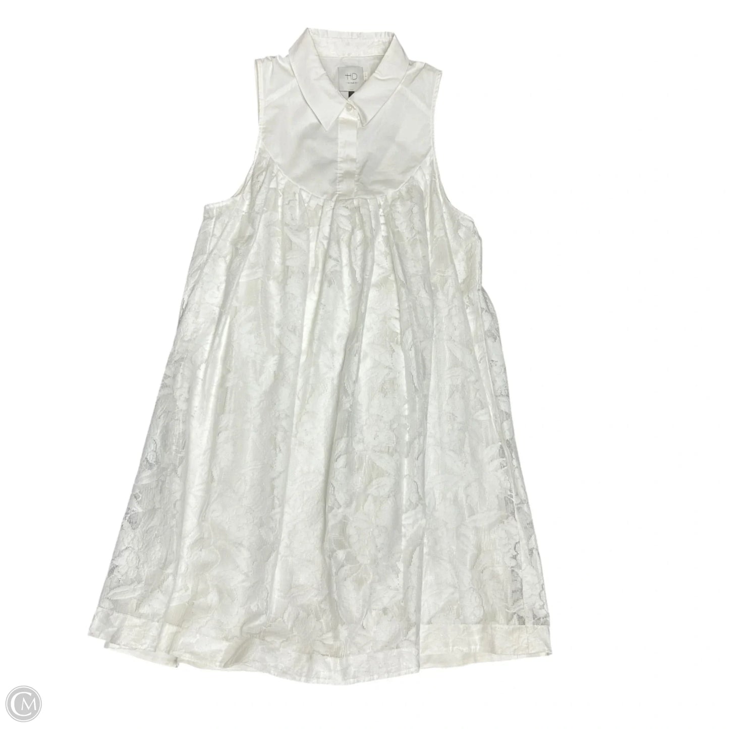 Dress Casual Short By Hd In Paris In White, Size: S