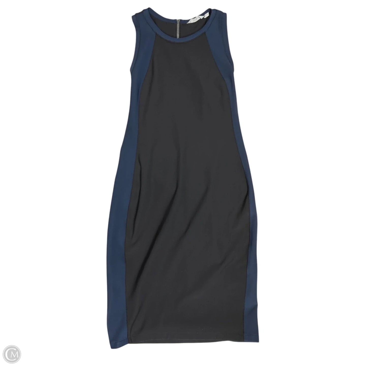 Athletic Dress By Athleta In Black & Blue, Size: S