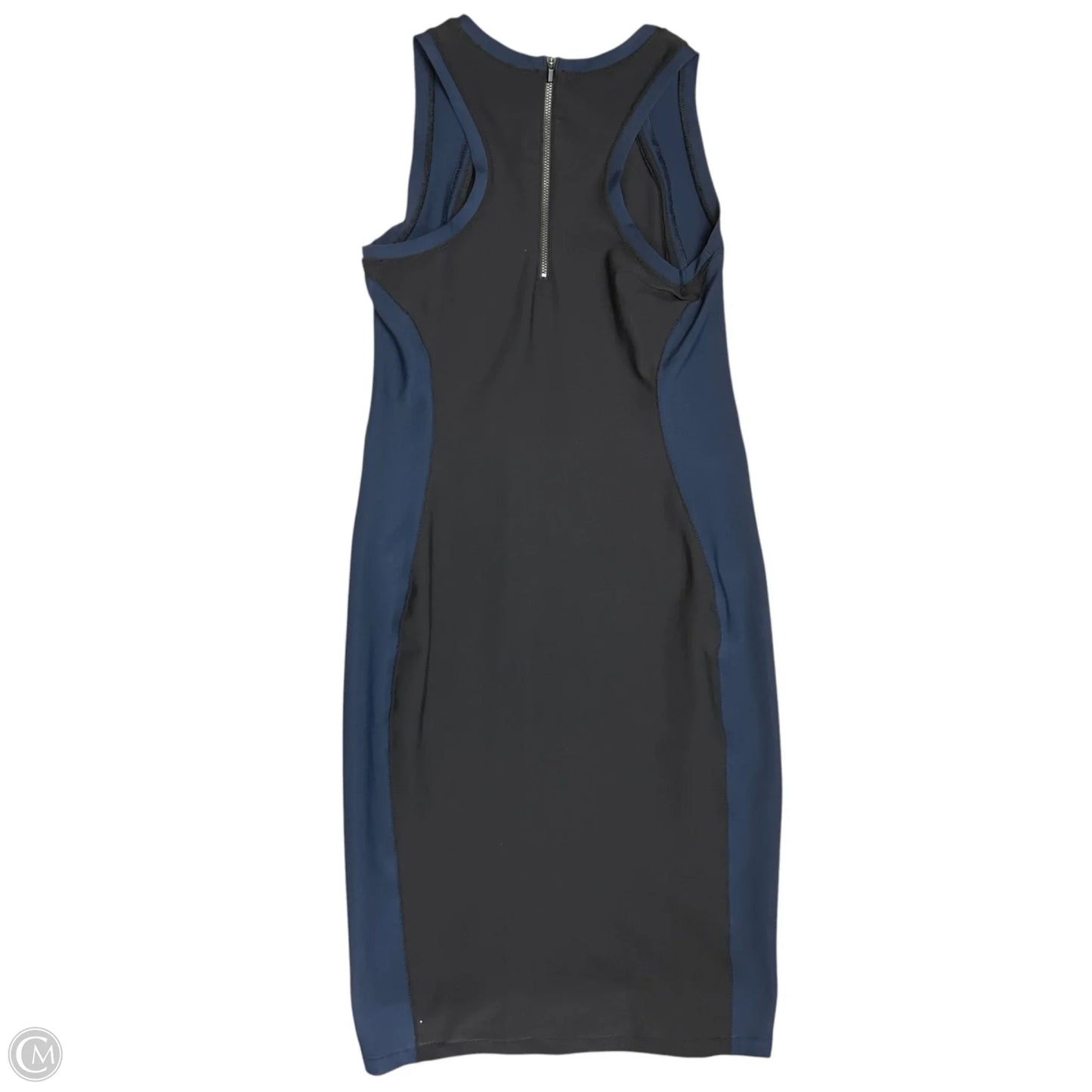 Athletic Dress By Athleta In Black & Blue, Size: S
