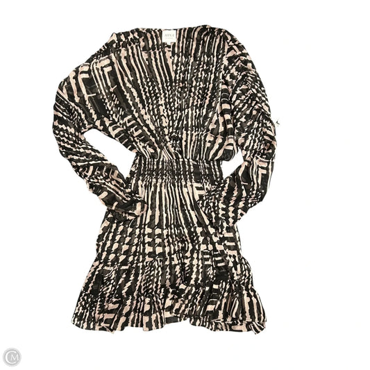 Dress Designer By Misa In Black & Pink, Size: S