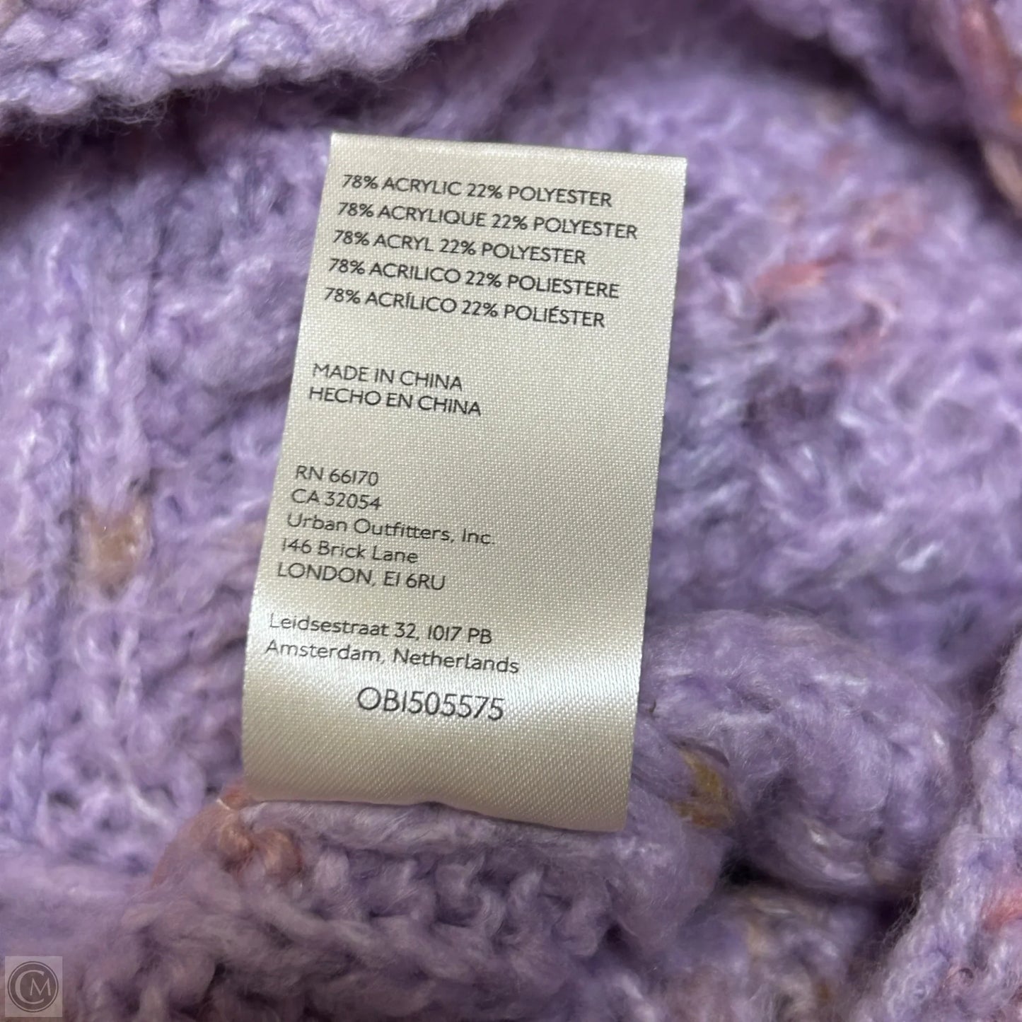 Sweater By Free People In Purple, Size: S