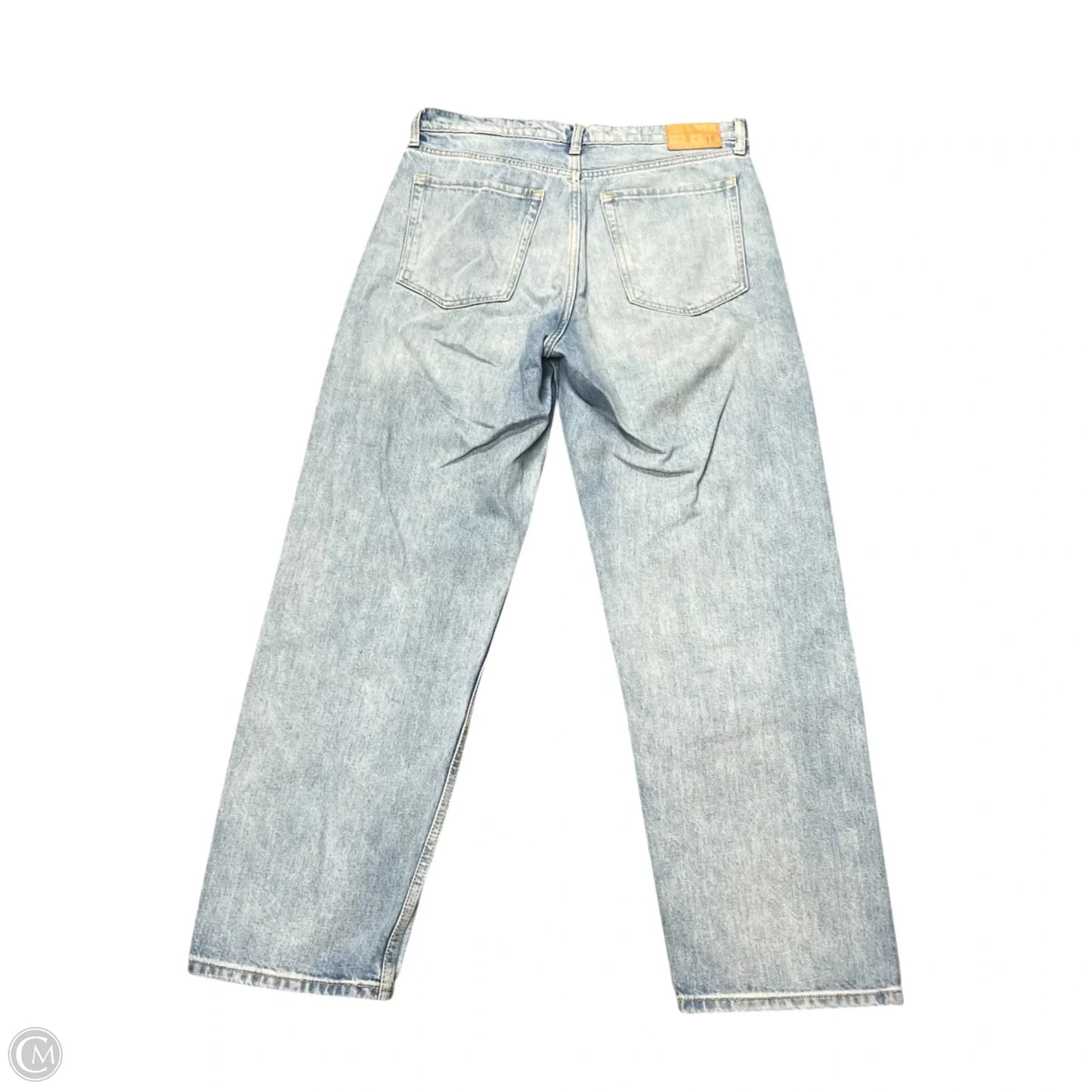 Jeans Wide Leg By Banana Republic In Blue Denim, Size: 8