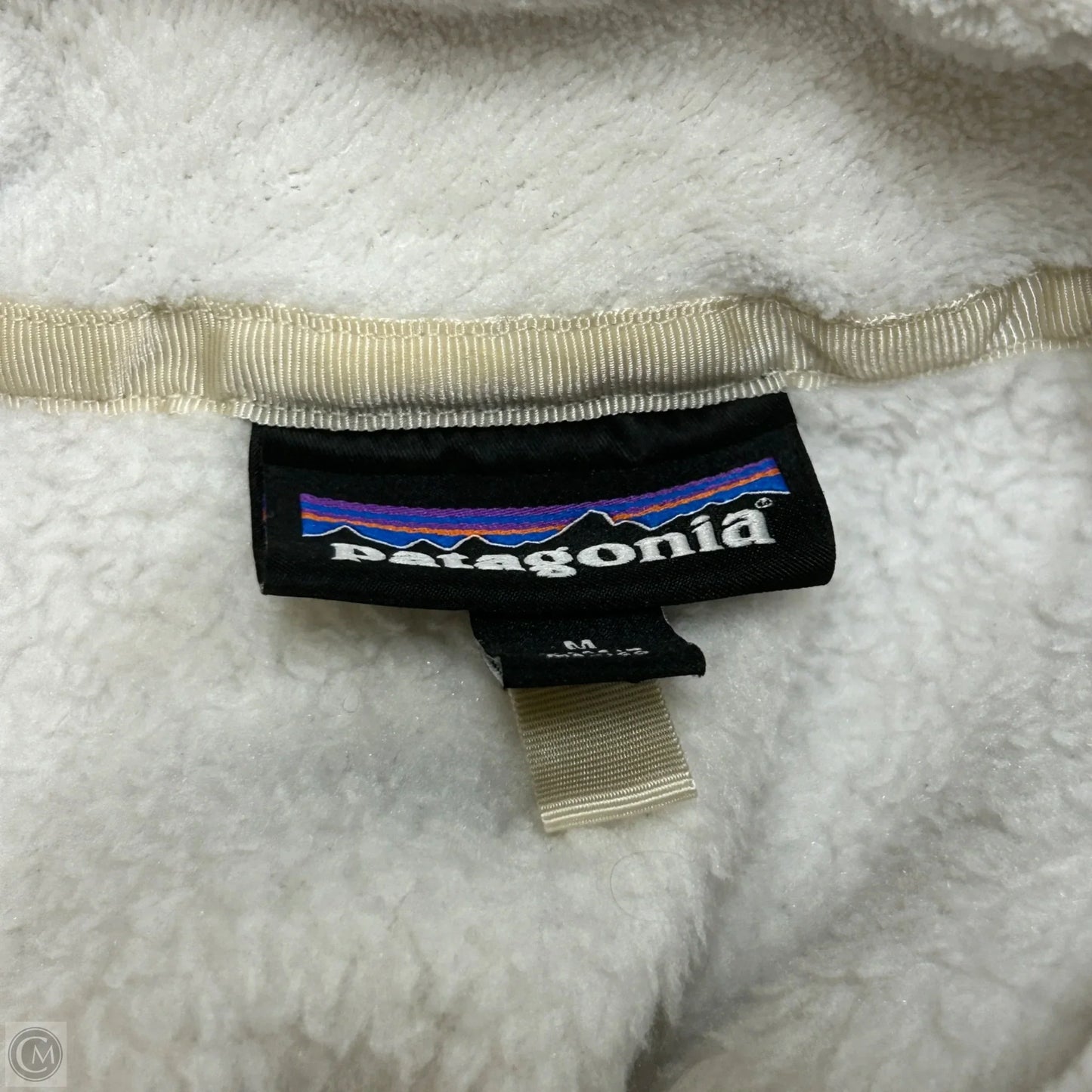 Jacket Faux Fur & Sherpa By Patagonia In Cream, Size: M