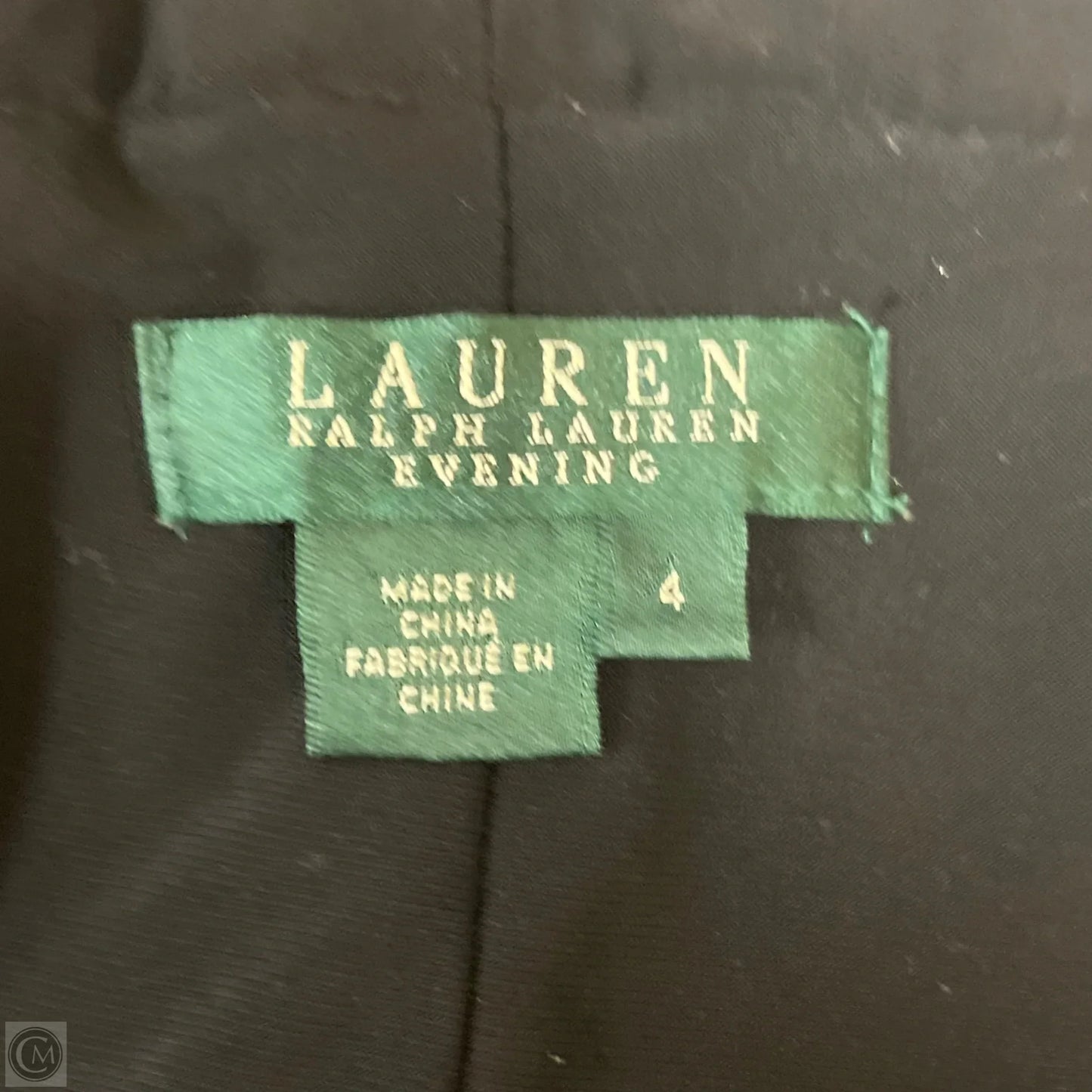 Dress Party Short By Lauren By Ralph Lauren In Black, Size: S