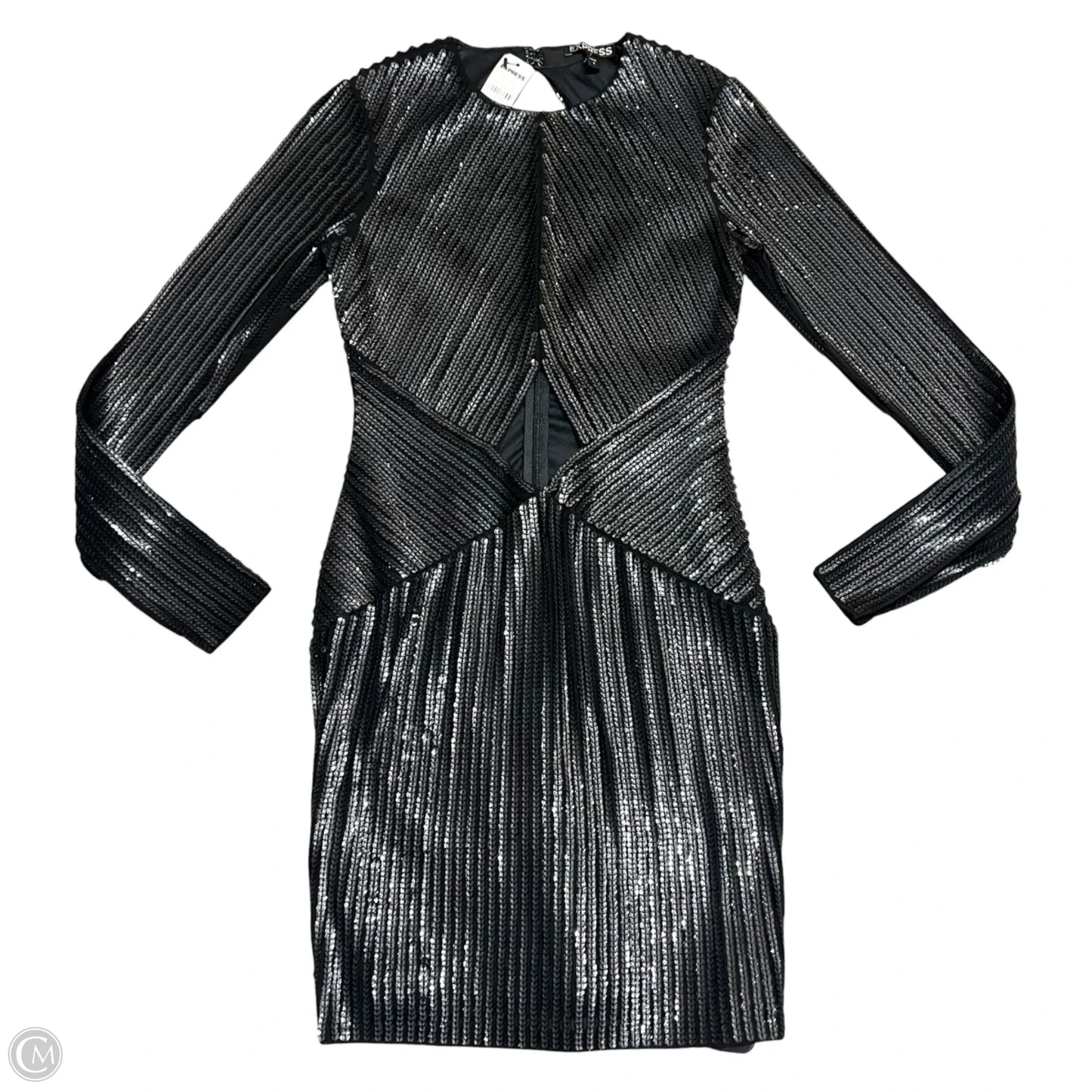 Dress Party Short By Express In Black, Size: Xs