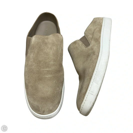 Shoes Flats By Vince In Taupe, Size: 9.5