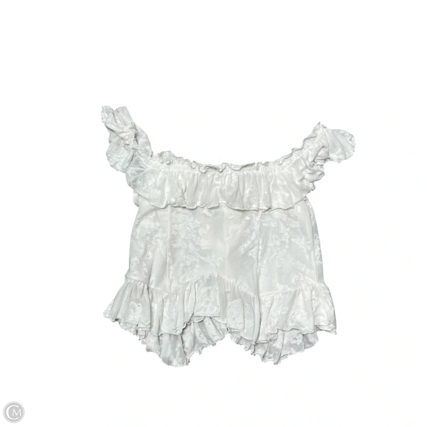 Top Sleeveless By Anthropologie In Cream, Size: Xl
