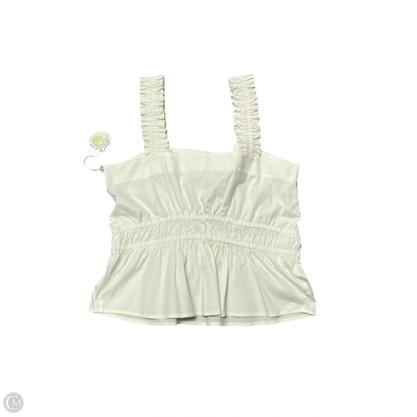 Top Sleeveless By Spartina In Cream, Size: Xl