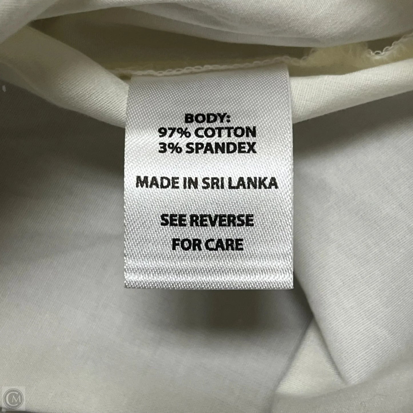 Top Sleeveless By Spartina In Cream, Size: Xl