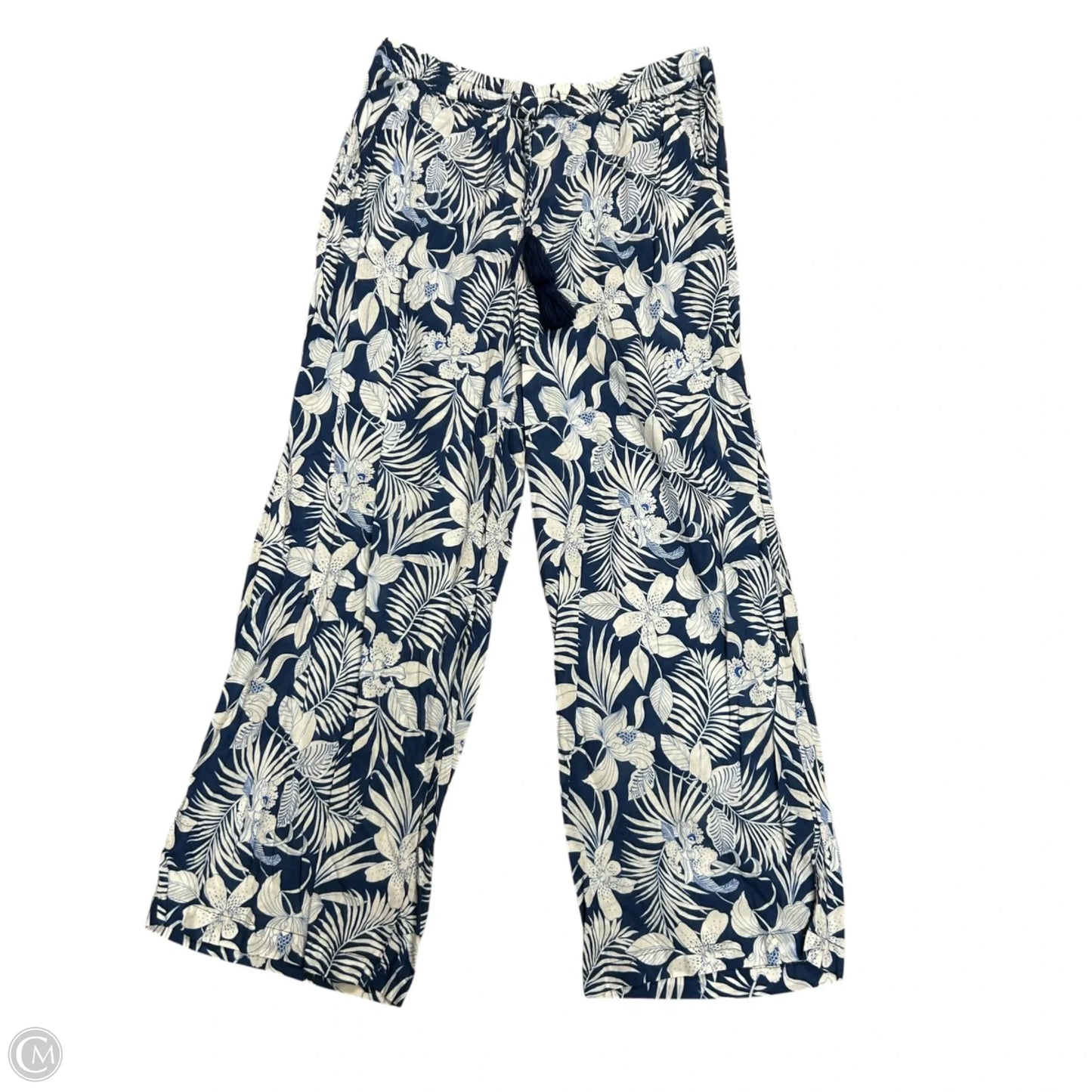 Pants Lounge By Tommy Bahama In Blue & White, Size: M